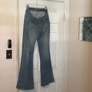 BEBE STONE washed Blue jeans for tall girls.